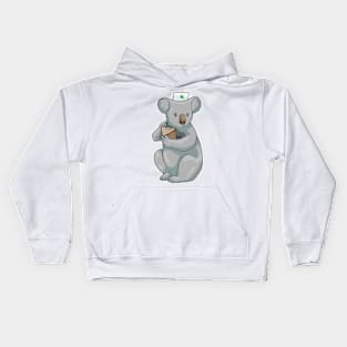 Koala Nurse Notepad Kids Hoodie